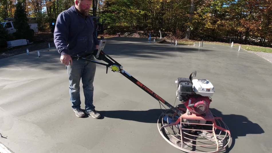 CONCRETE SLAB IN GARDINER MAINE