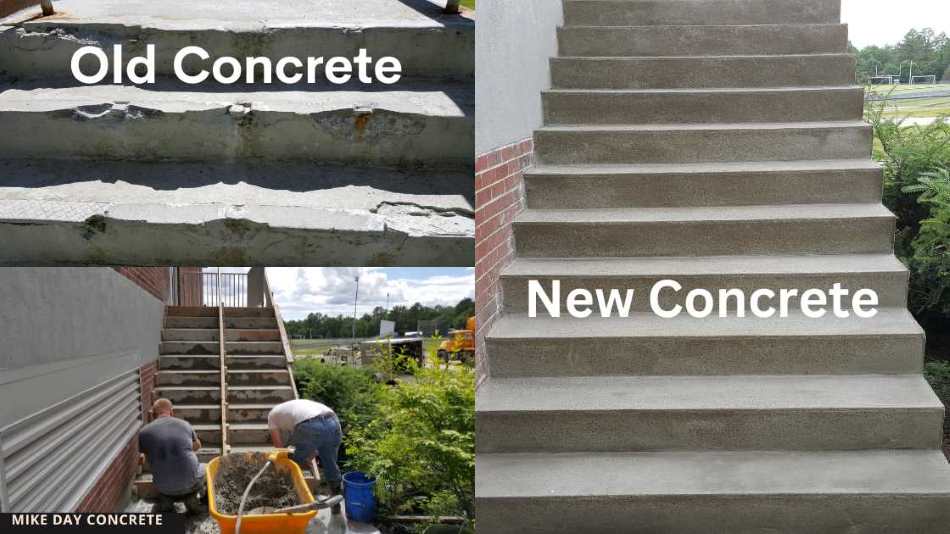 CONCRETE REPAIR IN MONMOUTH MAINE